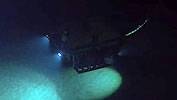 submersible exploring the ocean floor